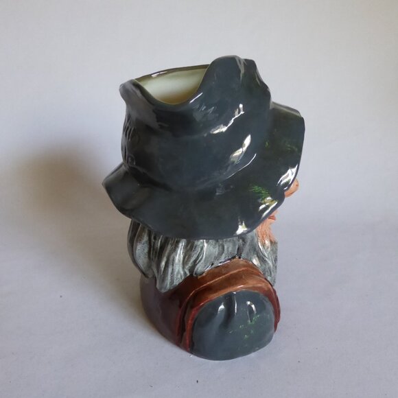 VINTAGE 1954 ROYAL DOULTON ENGLAND TOBY JUG RIP VAN WINKLE PORCELAIN PITCHER - Picture 4 of 14